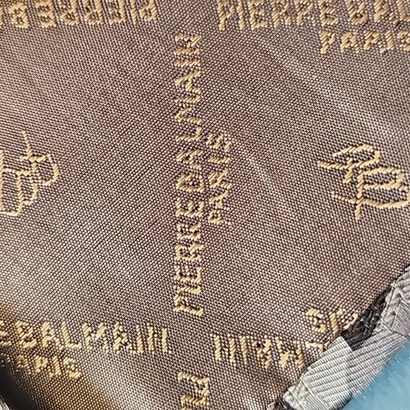 Pierre Balmain mens 200% silk tie. Geometric print - Picture 4 of 6